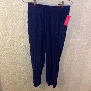 Blue casual joggers (not athletic)